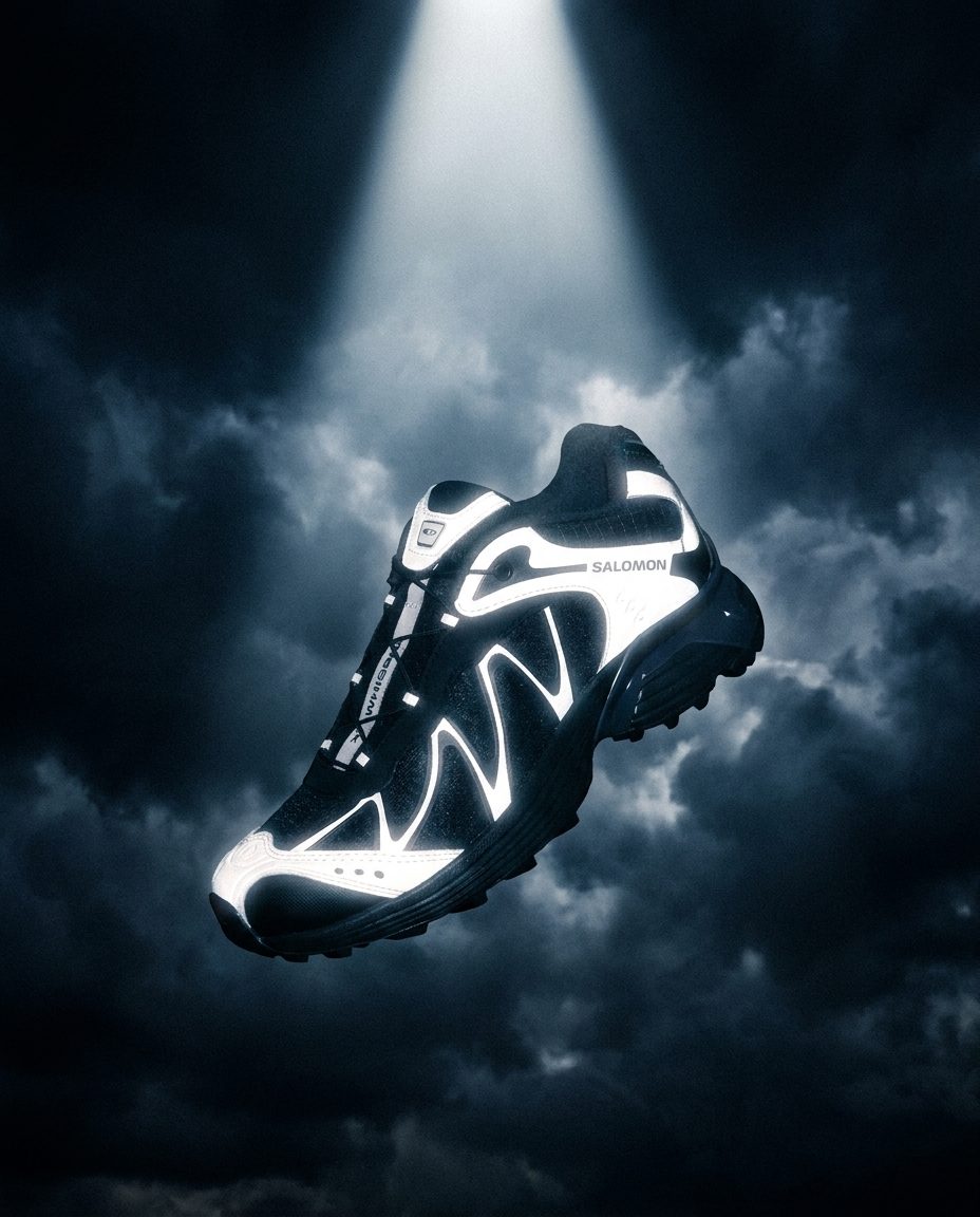 the trainer lit like a bat-signal